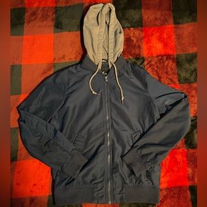 Hollister Hooded Bomber Jacket (Men’s)